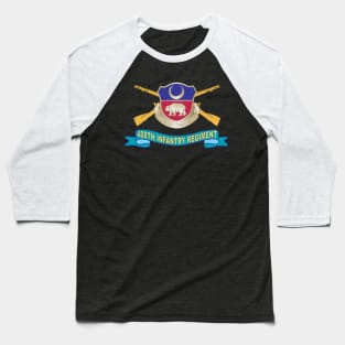 408th Infantry Regiment - DUI w Br - Ribbon X 300 Baseball T-Shirt